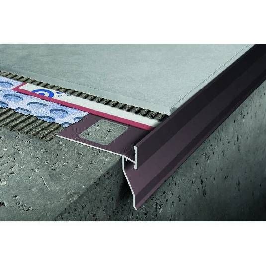Profilo in alluminio verniciato per balconi 125x270mm Proterrace