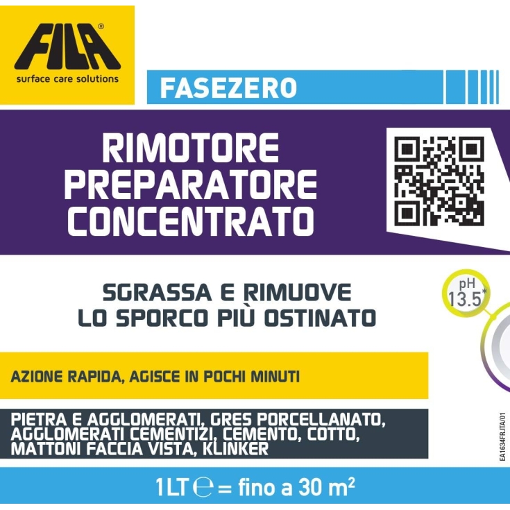 Fasezero Fila Rimotore preparatore concentrato 1 Lt